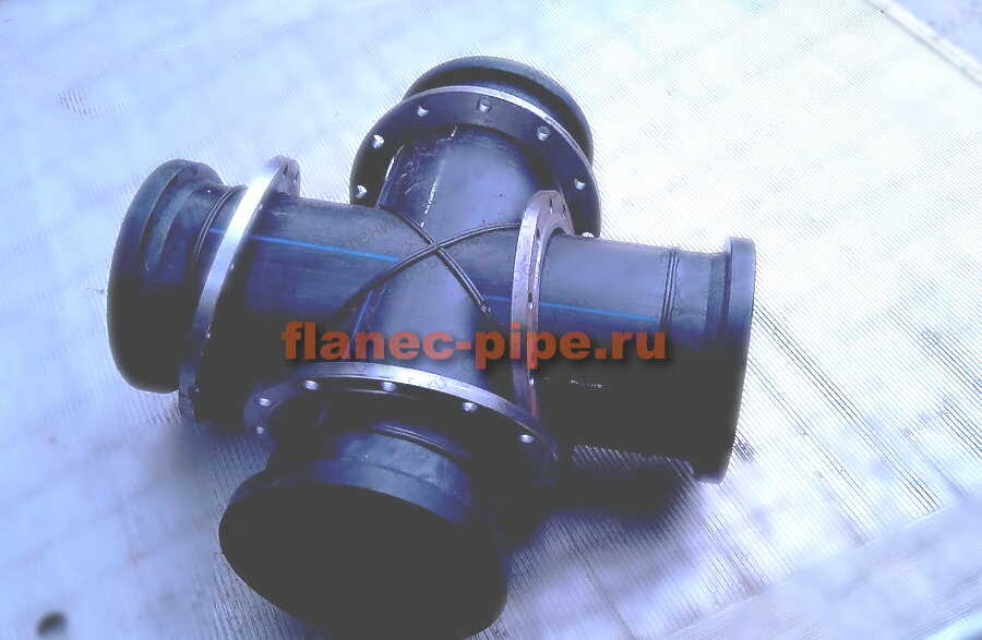 Купить крестовины полиэтиленовые в Красноярске офланцованные